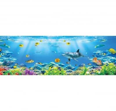Панорамен пъзел “Подводен свят II”, 1000 елемента