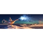 Панорамен пъзел “Вълшебната лампа”, 1000 елемента